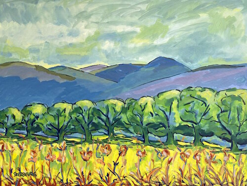 Wild Flowers by Jacques Sterenberg, Painting for Sale on Select