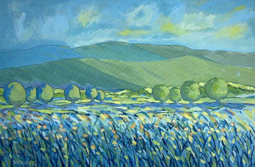 Chaotic Beauty by Jacques Sterenberg, Painting for Sale on Select
