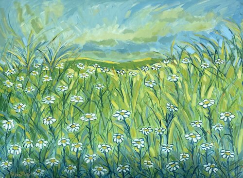 Walking Around by Jacques Sterenberg, Painting for Sale on Select