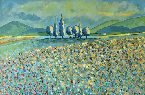 Crazy Light by Jacques Sterenberg, Painting for Sale on Select