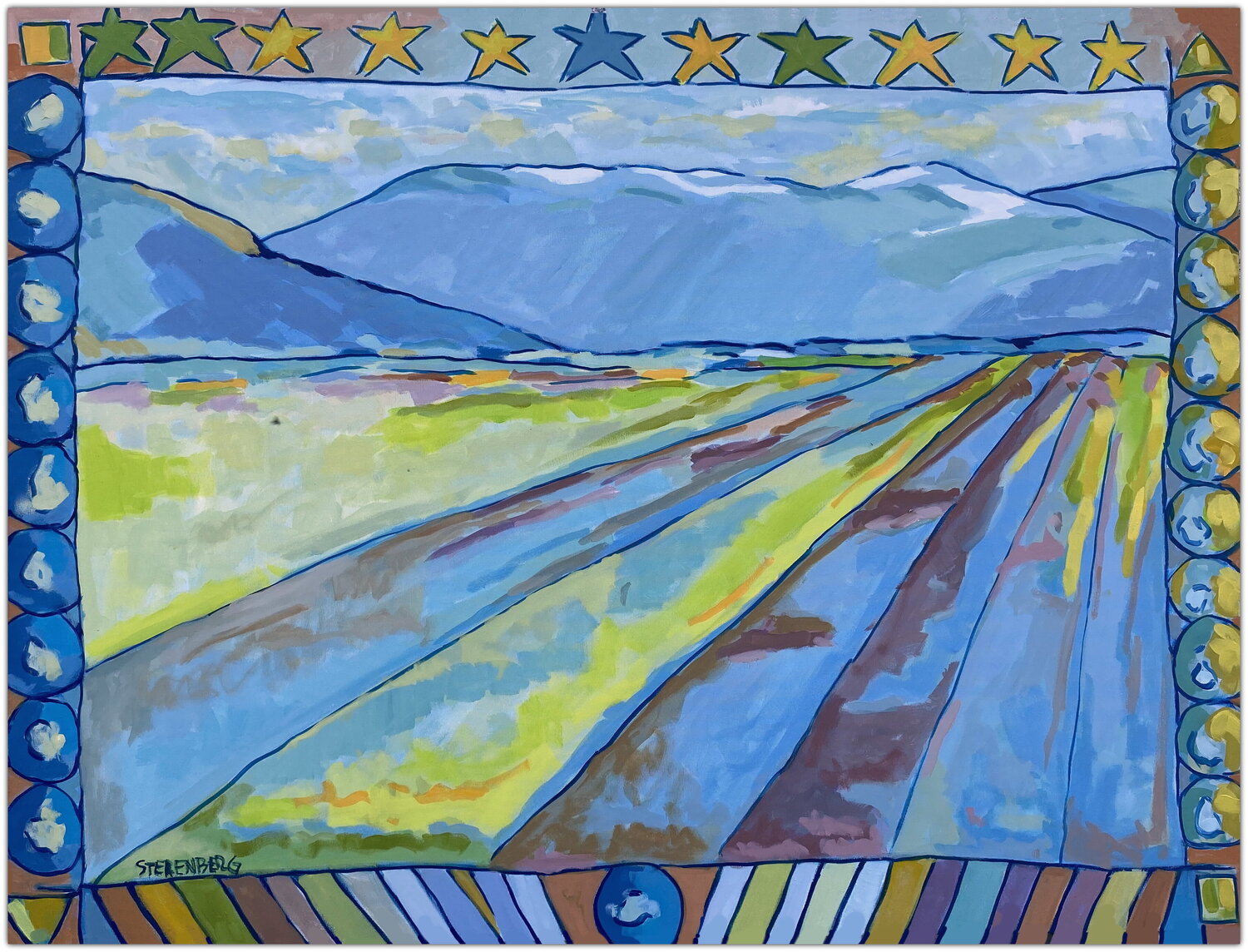 The window to the east. Jacques Sterenberg Original painting for sale