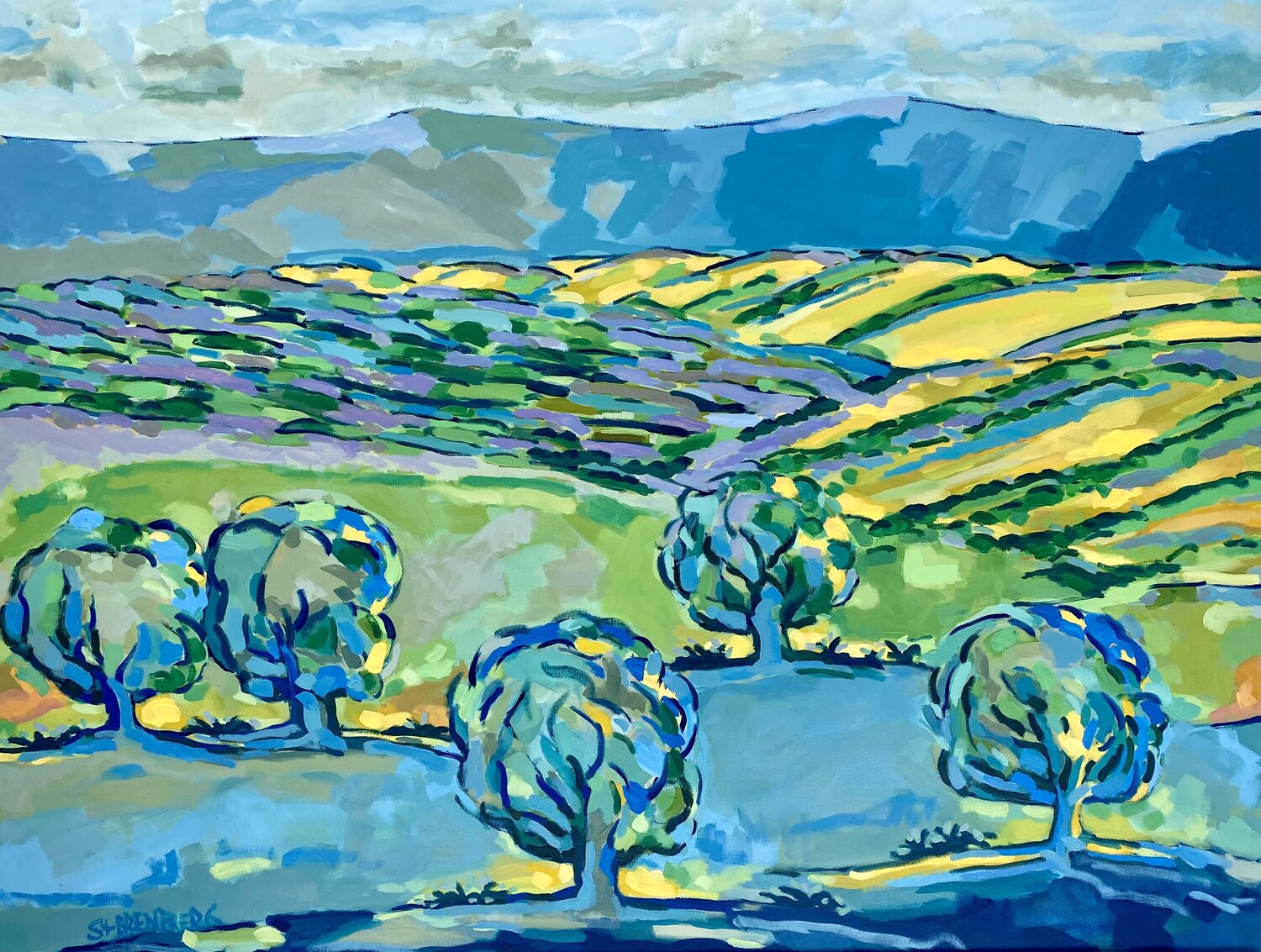 Fall Jacques Sterenberg Original painting for sale