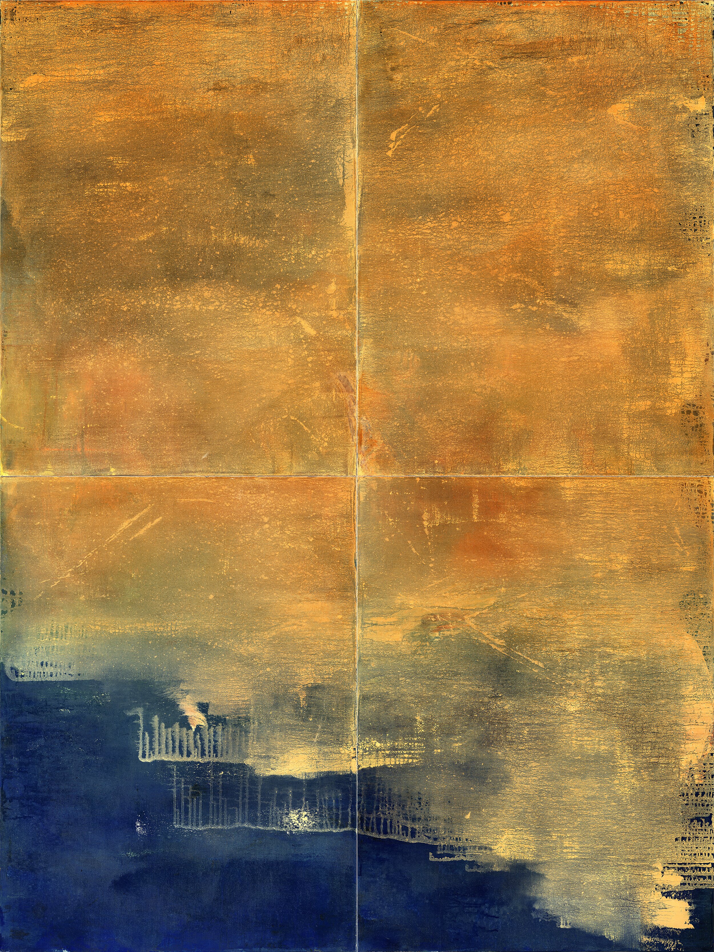 Conference of the Birds (The Journey Begins), [quadriptych]