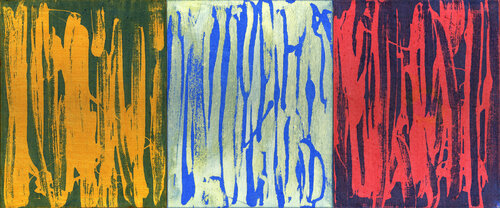 The Conjurer 2, (triptych) by Yari Ostovany, Painting for Sale on Select