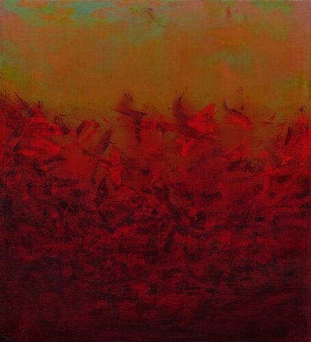 Lament for Siavash by Yari Ostovany, Painting for Sale on Select