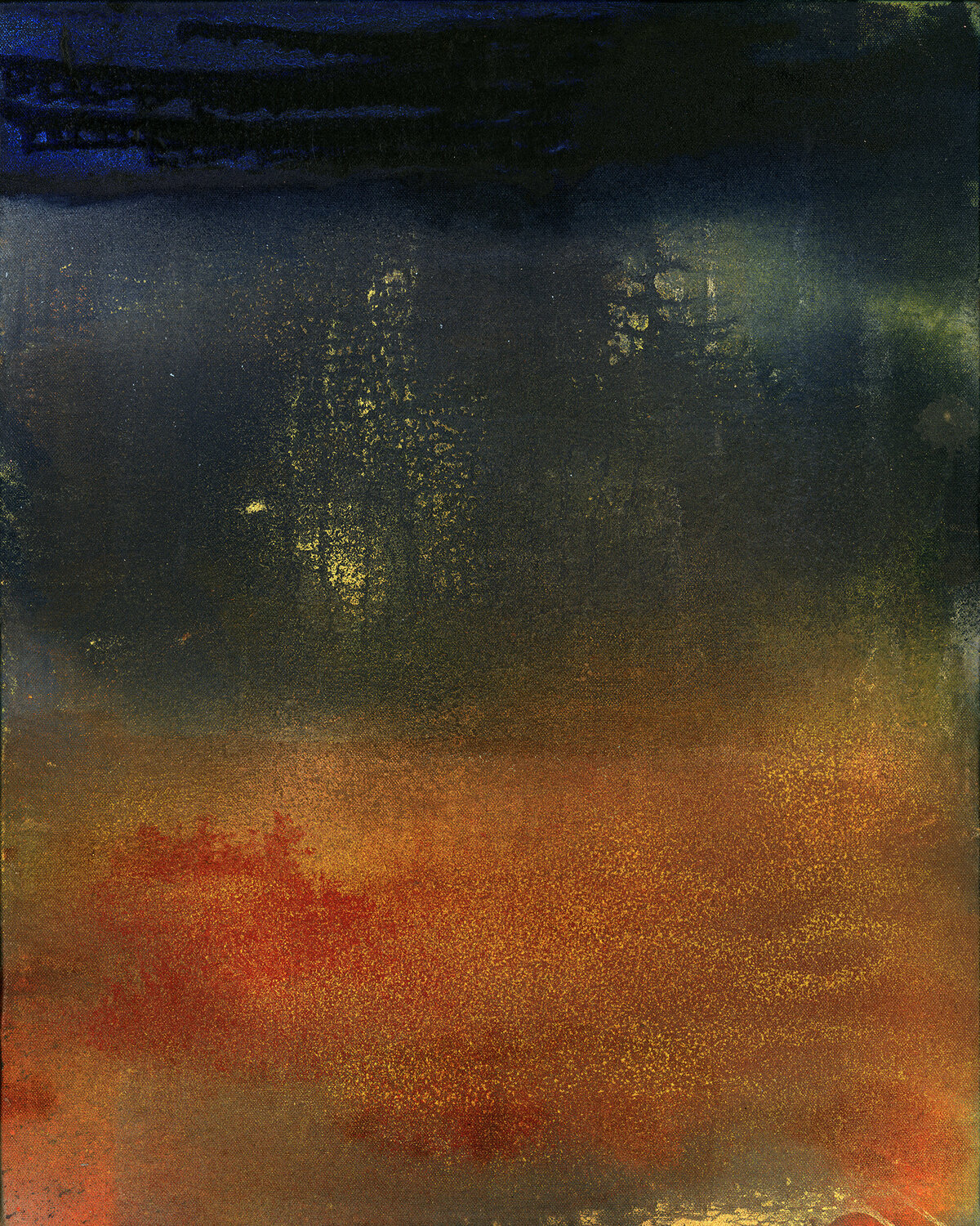 Night Pilgrim 22 Yari Ostovany Original painting for sale