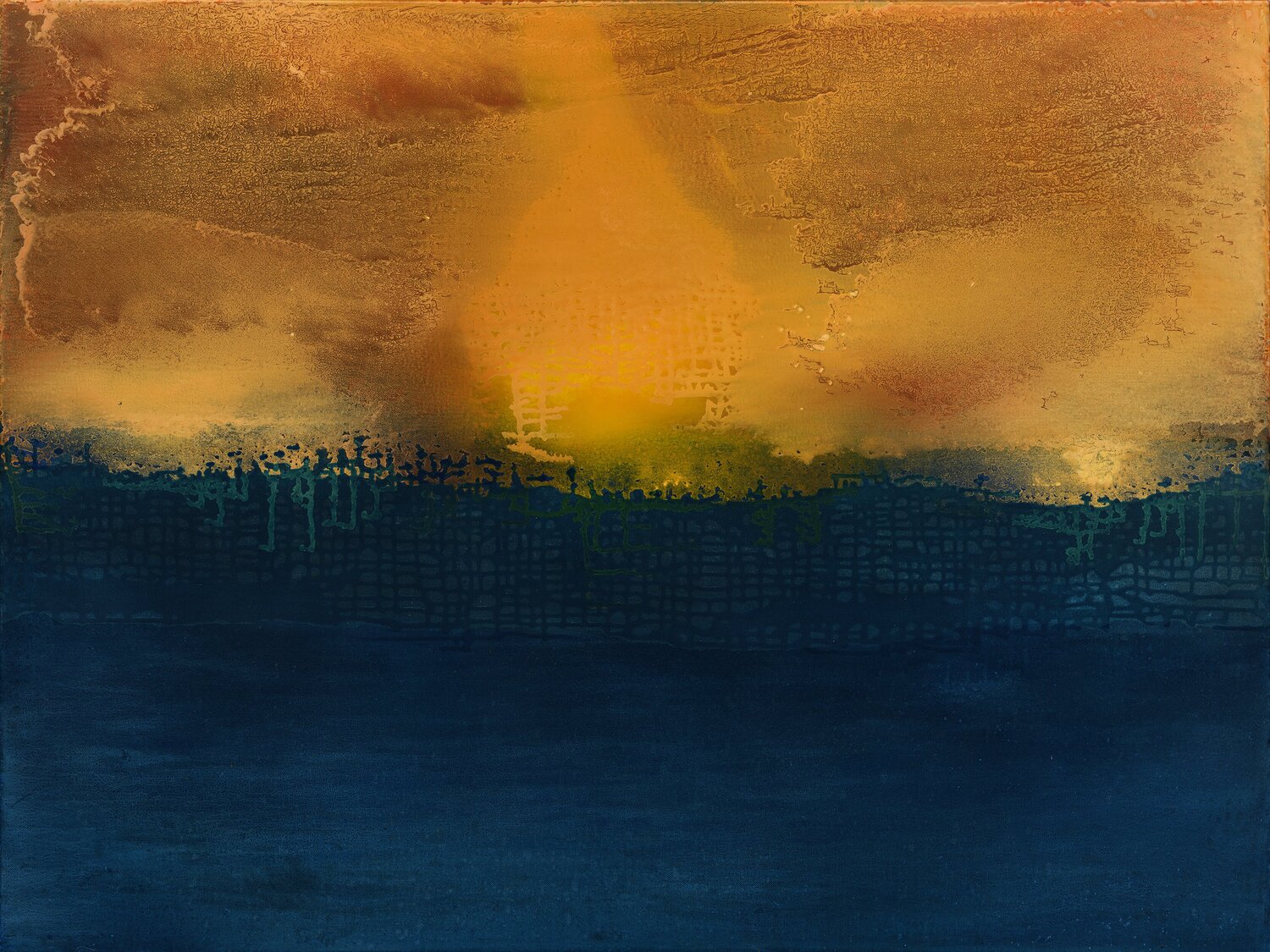 Bridge of Light 2 Yari Ostovany Original painting for sale