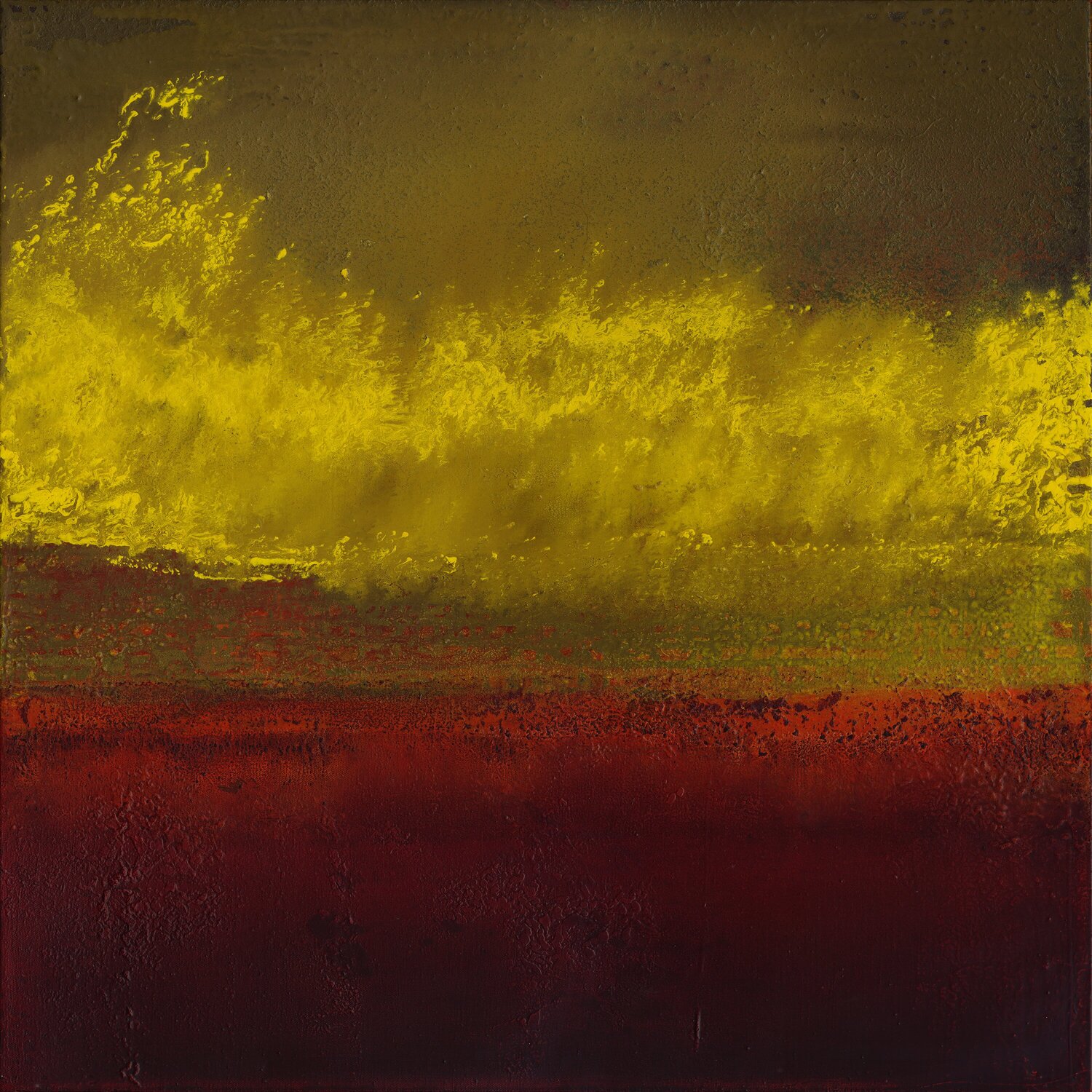Of Fires to Come Yari Ostovany Original painting for sale