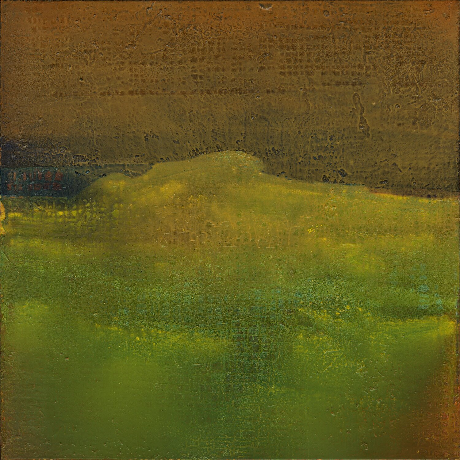 Sacred Mountain 8 Yari Ostovany Original painting for sale