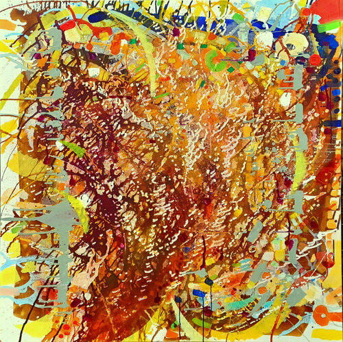 Moving by Henrie Vogel, Painting for Sale on Select