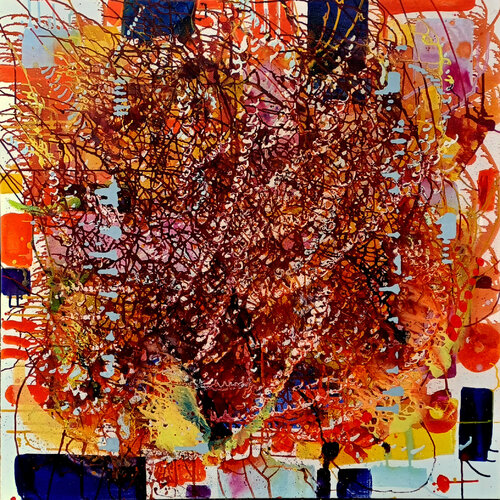 Veldwerk by Henrie Vogel, Painting for Sale on Select