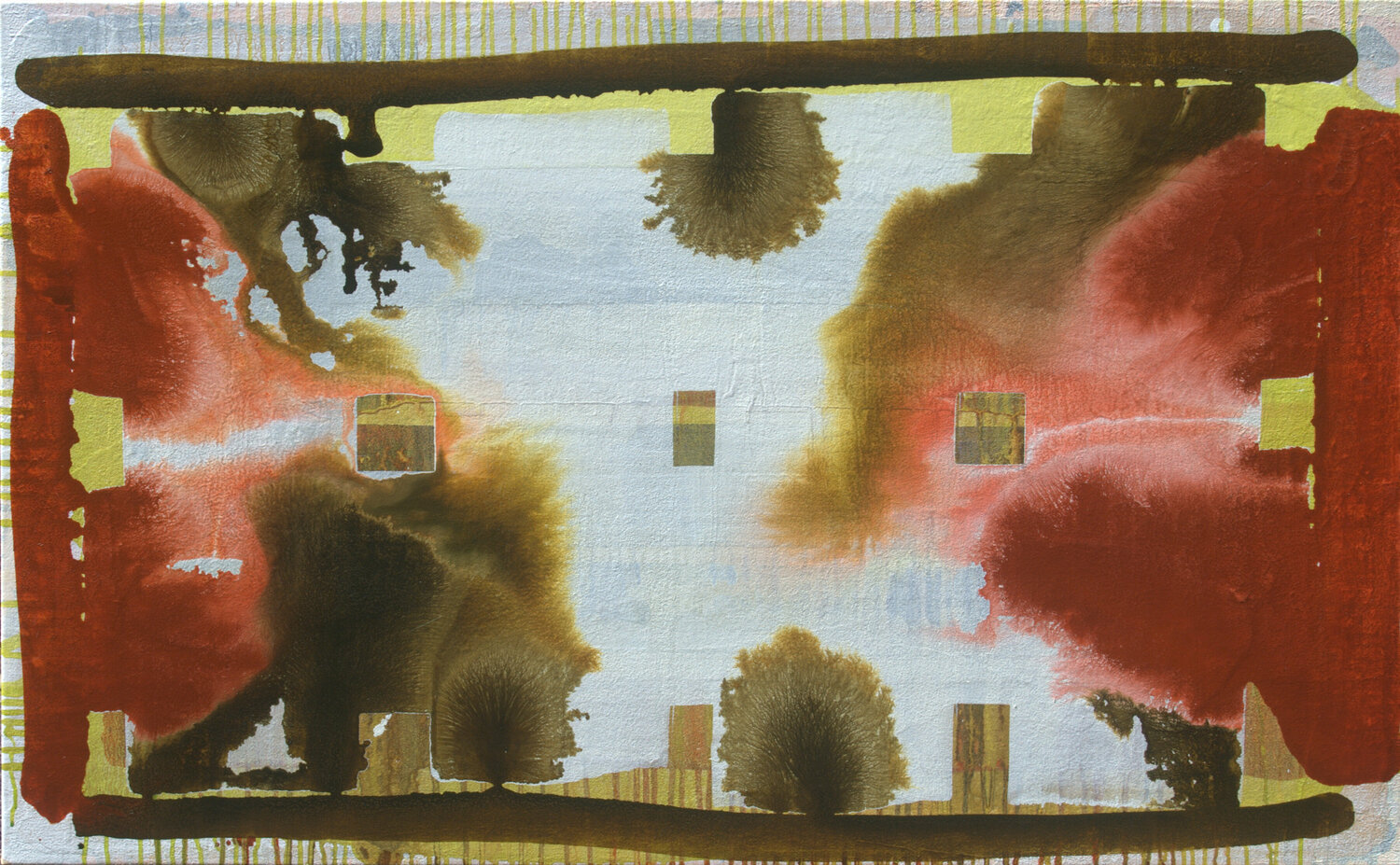 Waterloopbos (Watercourse wood) Henrie Vogel Original painting for sale