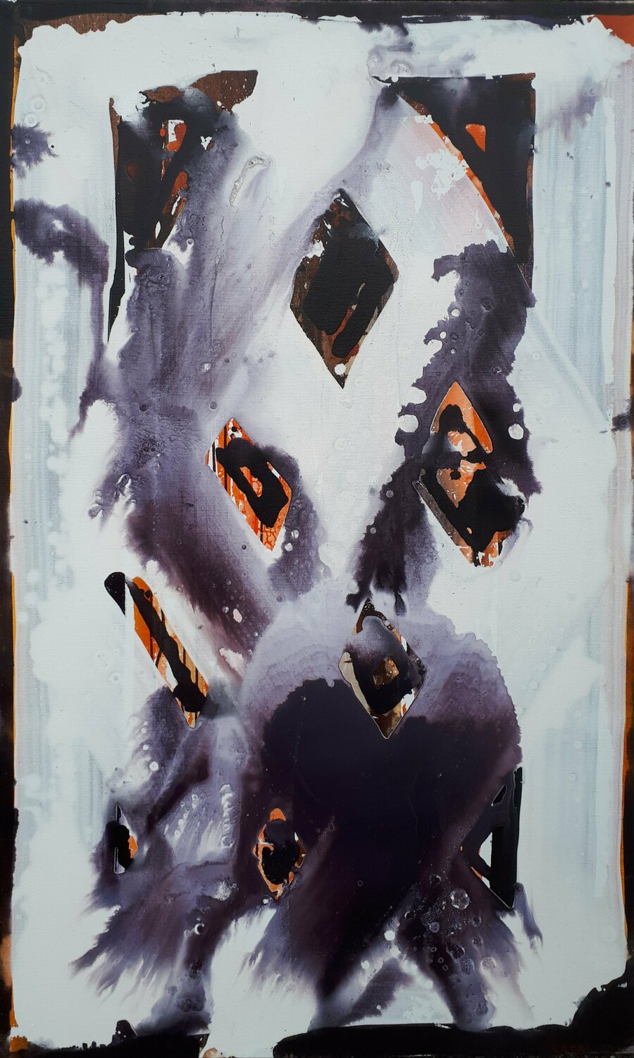 Dissolving view Henrie Vogel Original painting for sale