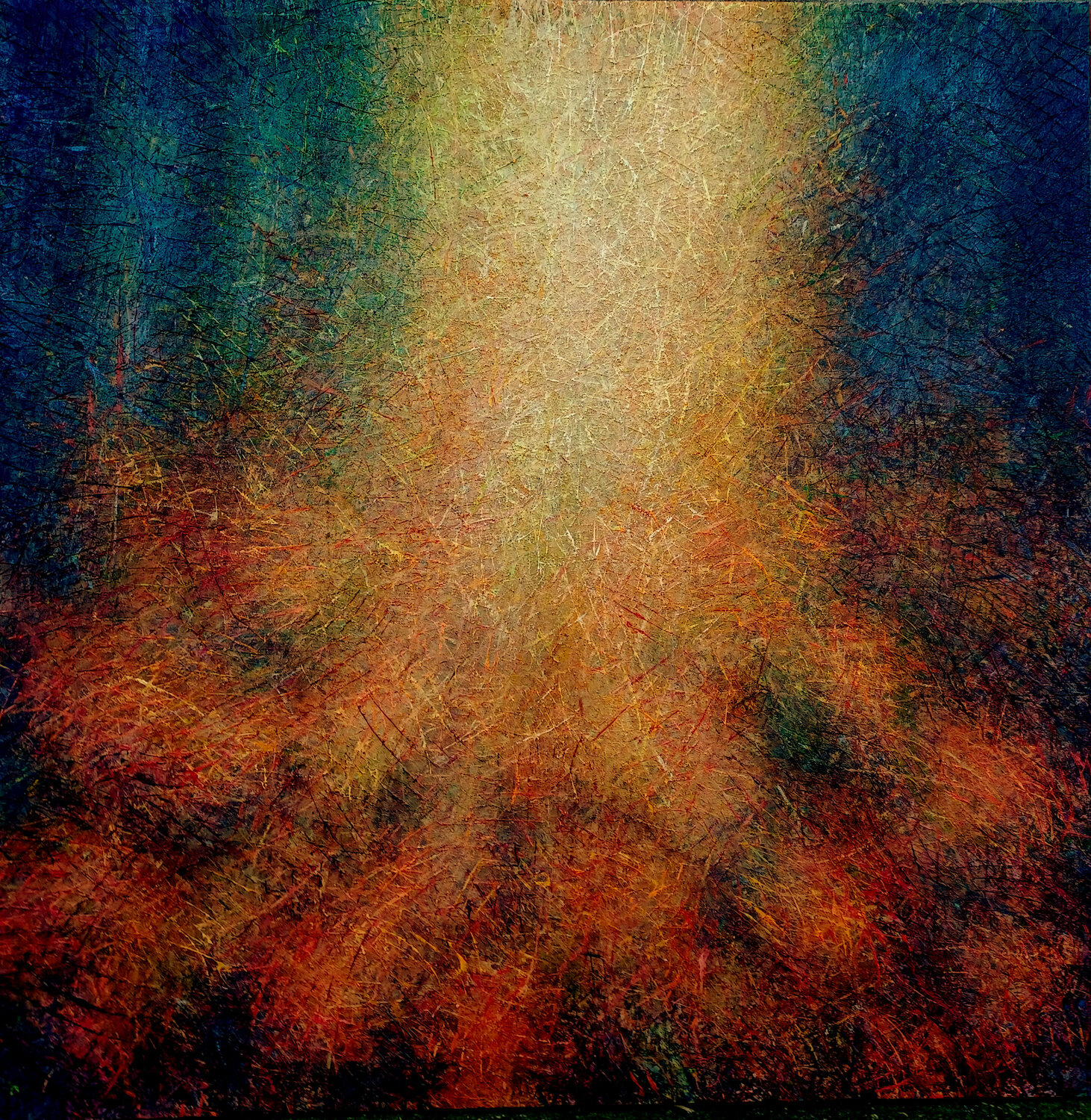 Wood wide Henrie Vogel Original painting for sale