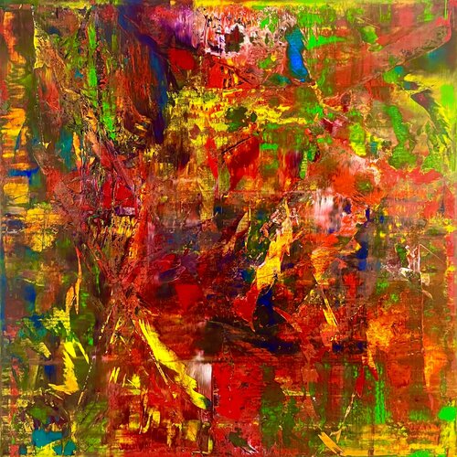 ROSENGARTEN by Ludwig Kranich, Painting for Sale on Select