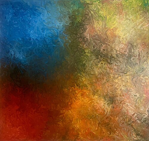 ZEIT LICHT KÖRPER by Ludwig Kranich, Painting for Sale on Select