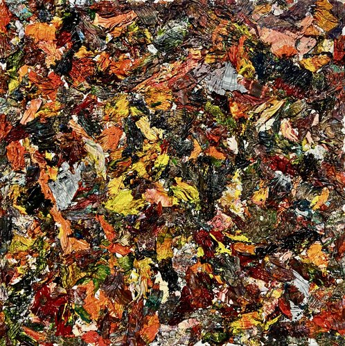 ZWISCHEN CHAOS UND STRUKTUR by Ludwig Kranich, Painting for Sale on Select