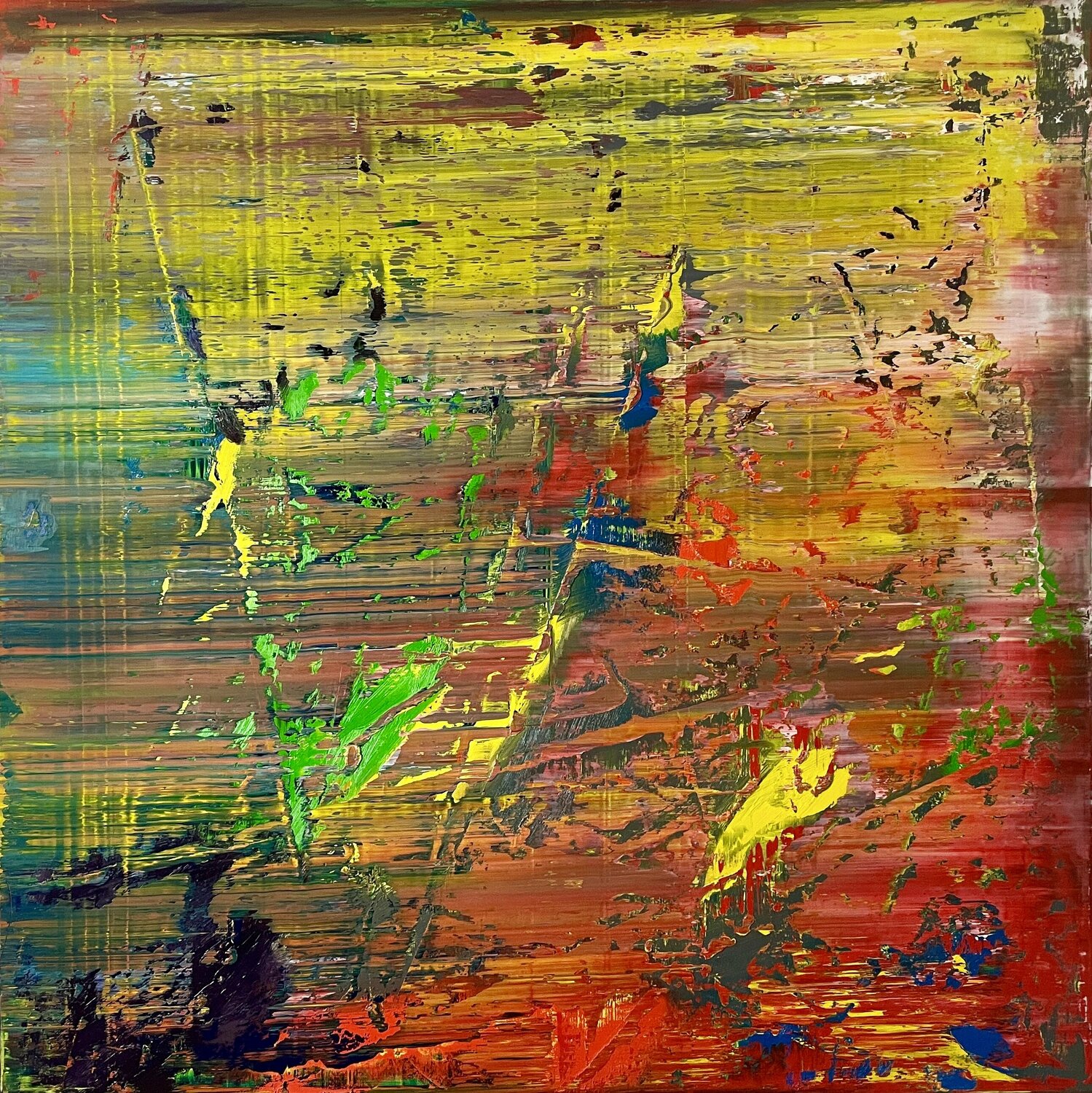 NASCA Ludwig Kranich Original painting for sale