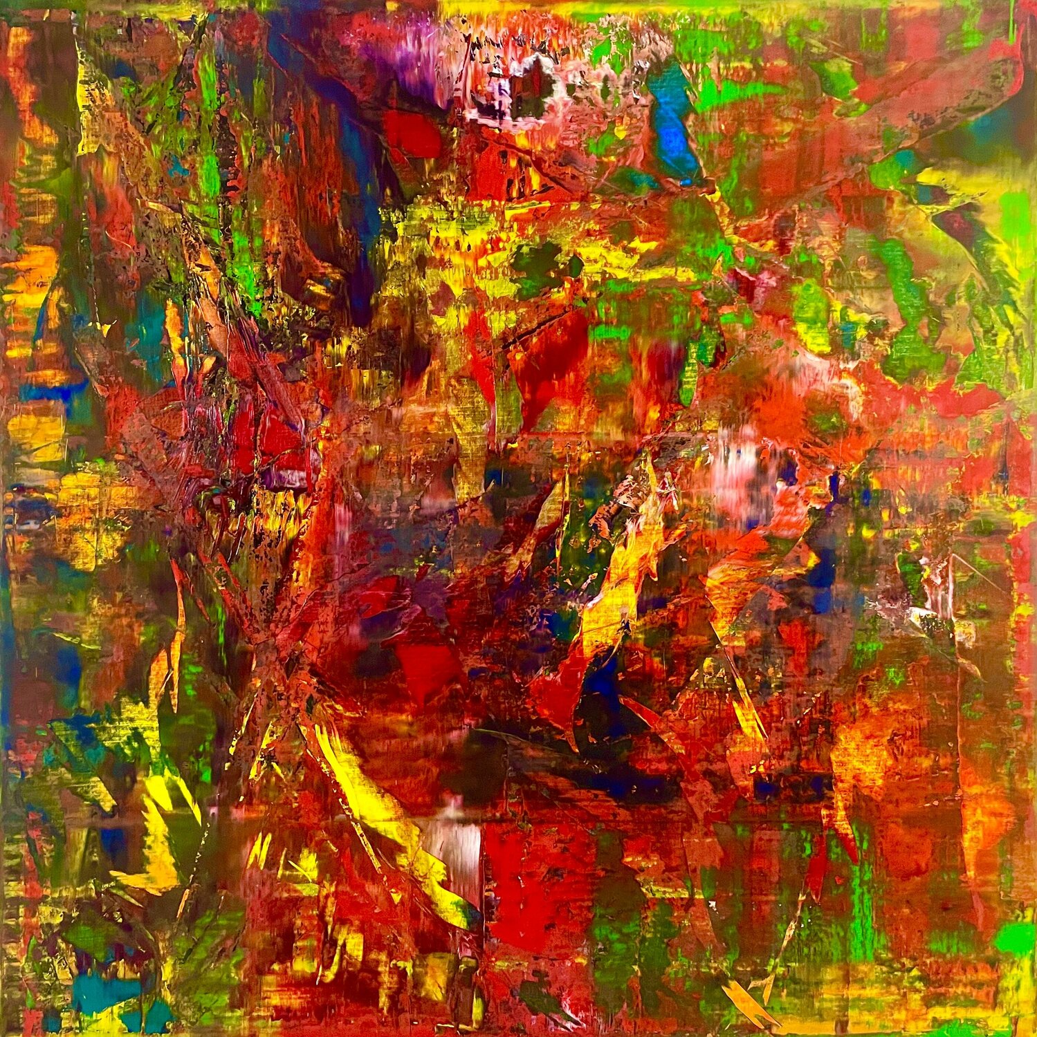 ROSENGARTEN Ludwig Kranich Original painting for sale