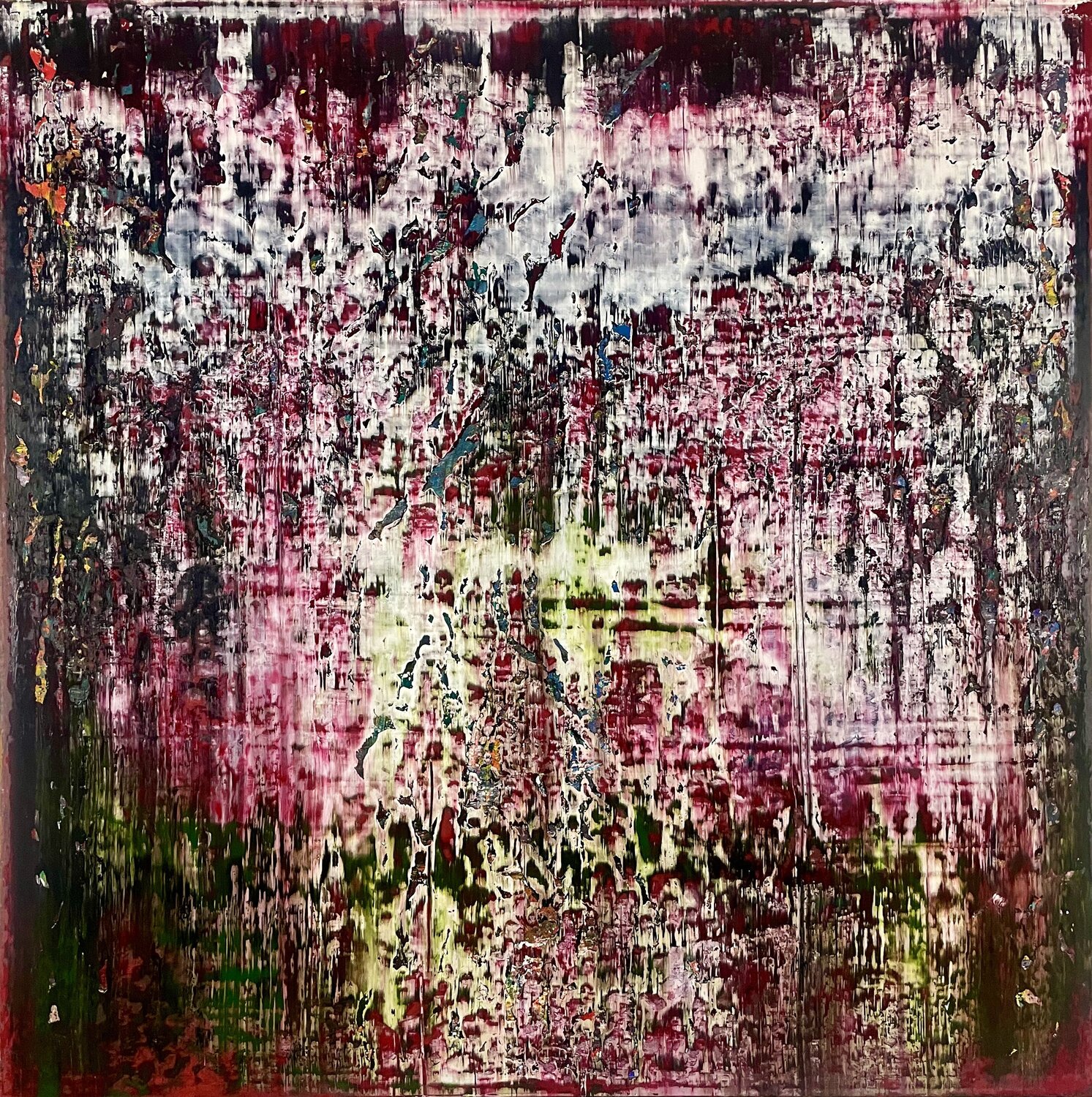 MOHNBLUMENFELD Ludwig Kranich Original painting for sale