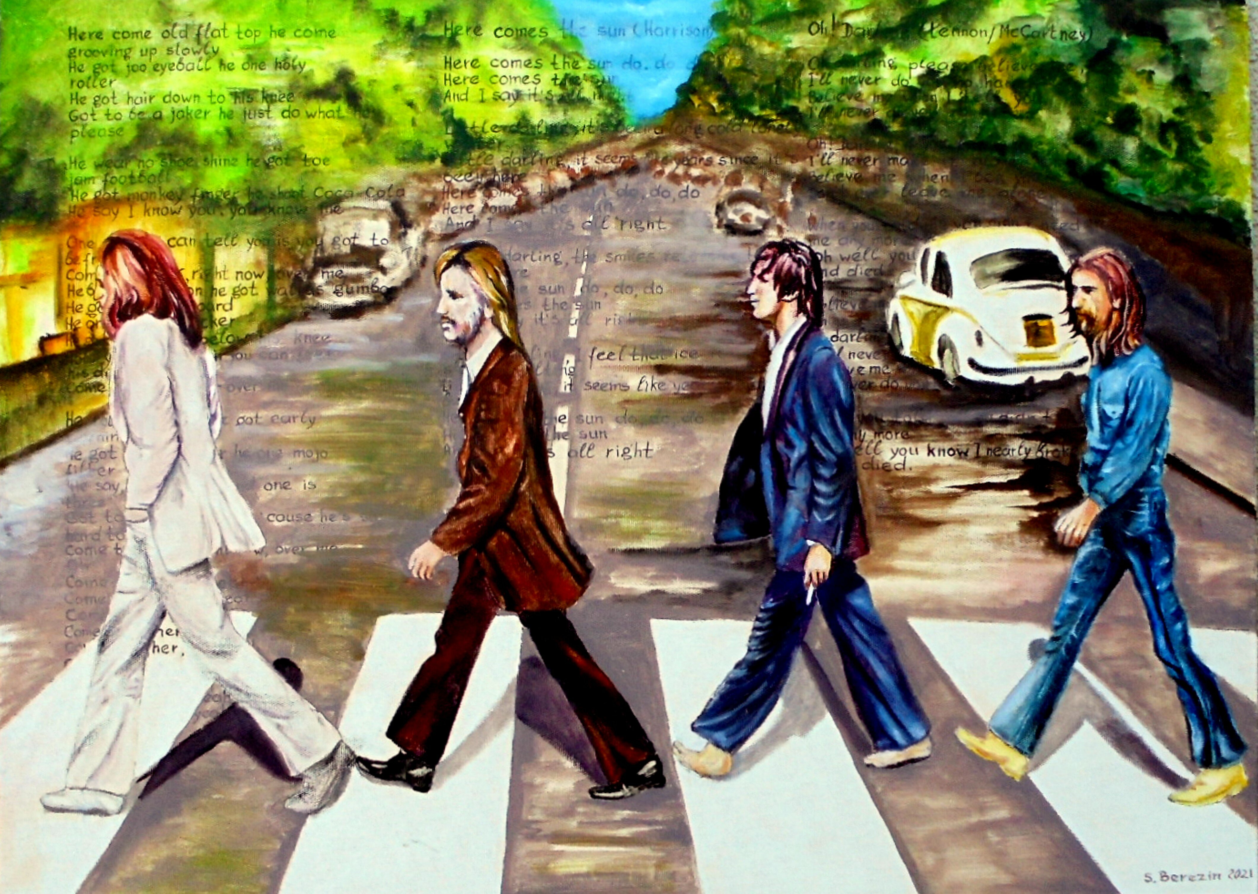 The Beatles. The road to music