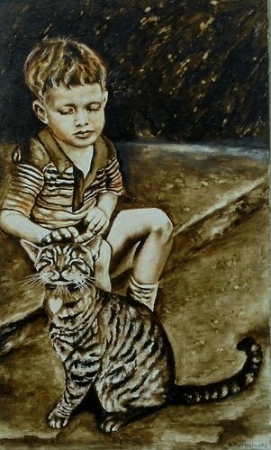 You are my by Serhiy Berezin, Painting for Sale on Select