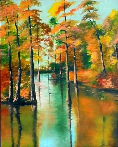 Big water by Serhiy Berezin, Painting for Sale on Select
