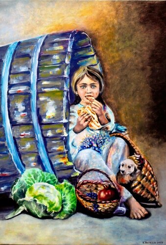 Take me with you by Serhiy Berezin, Painting for Sale on Select