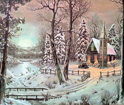 The Road to Light by Serhiy Berezin, Painting for Sale on Select