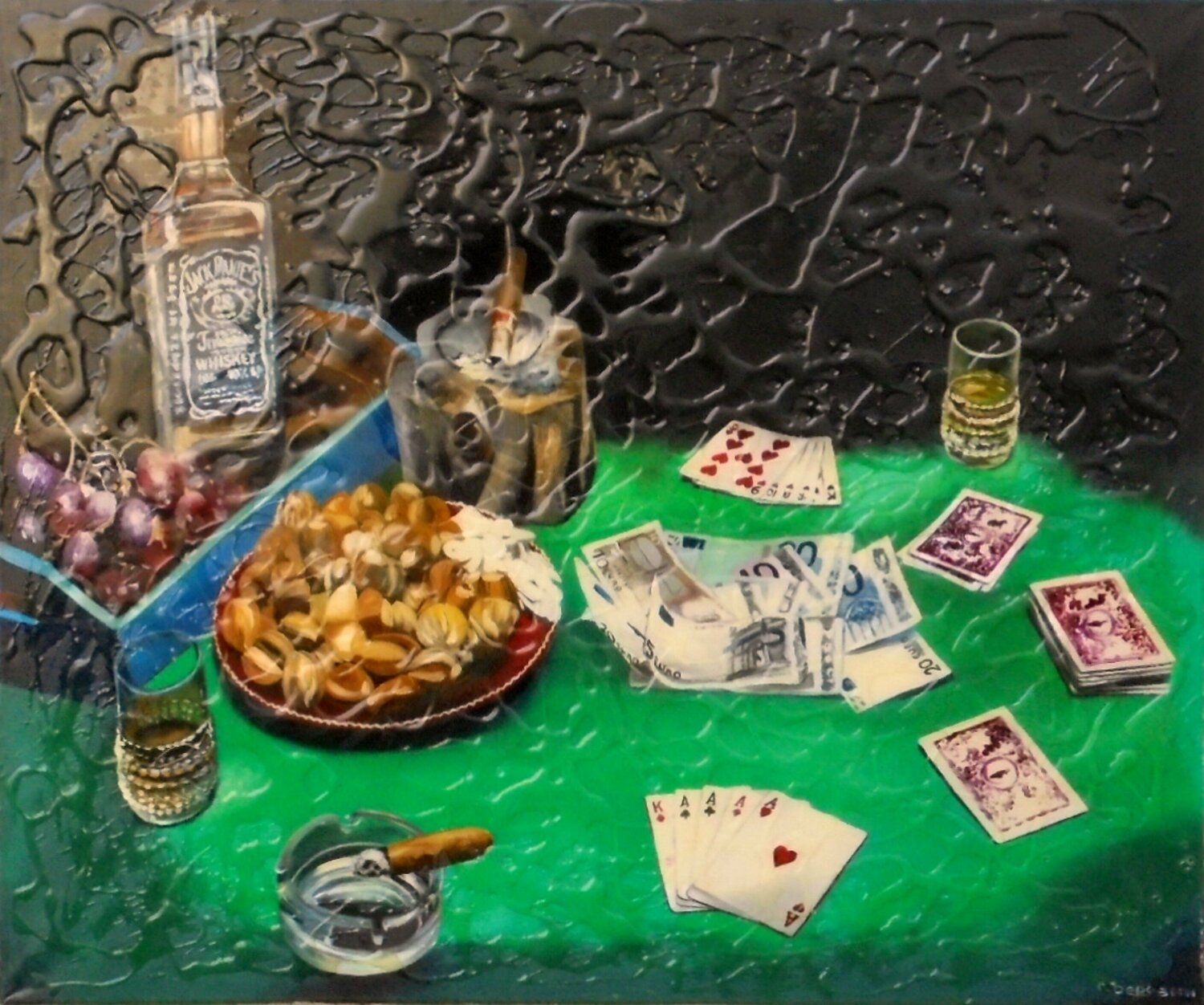Endless Game Serhiy Berezin Original painting for sale