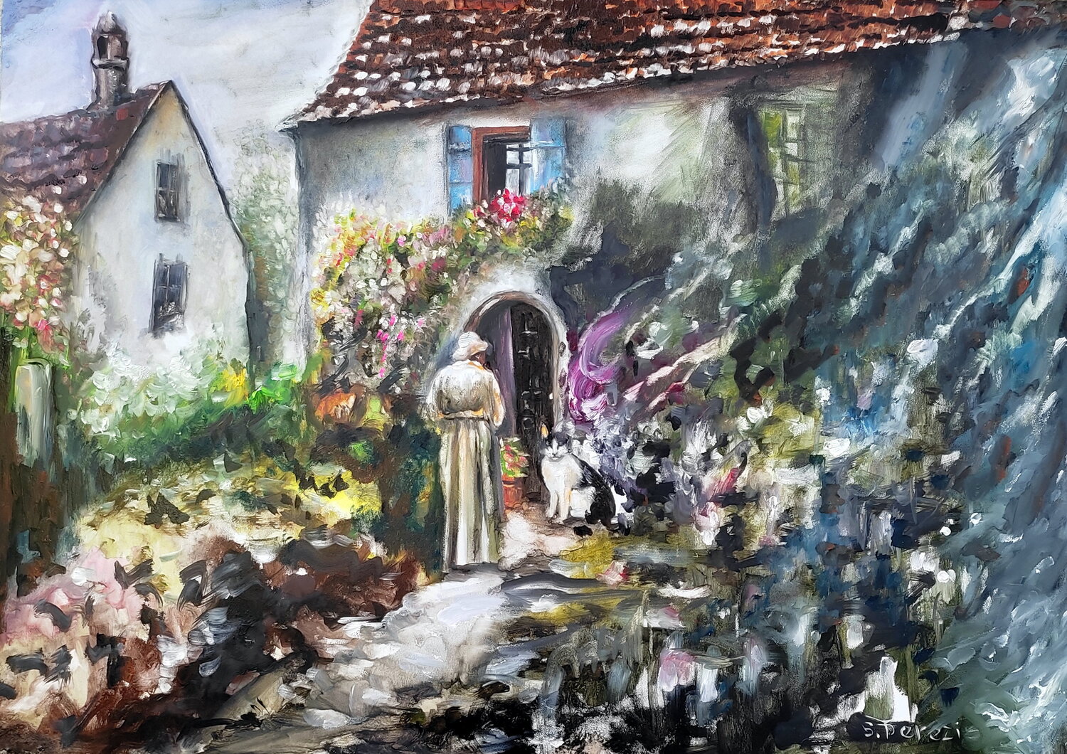 Mistress Serhiy Berezin Original painting for sale