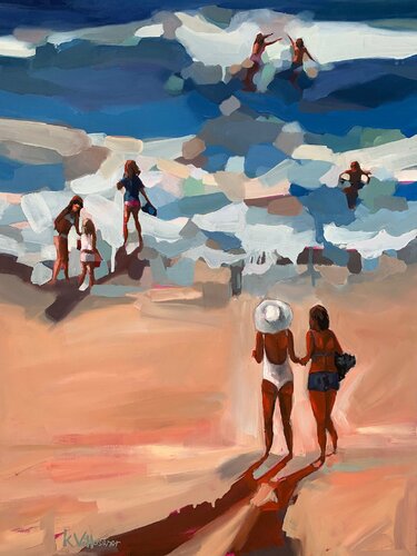 Feels like summer 2 by Kelly Villasenor, Painting for Sale on Select