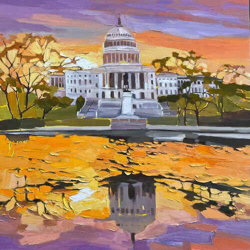 “Reflection of freedom “ by Kelly Villasenor, Painting for Sale on Select