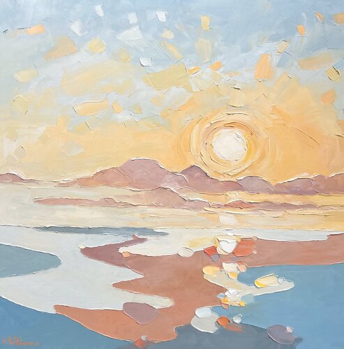 “Water under the Heavens” by Kelly Villasenor, Painting for Sale on Select