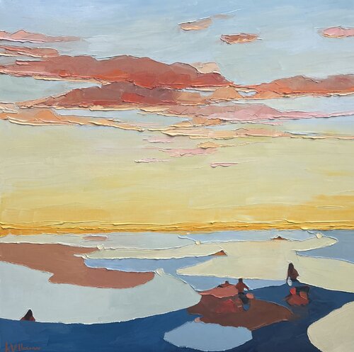 “Into the blue” by Kelly Villasenor, Painting for Sale on Select