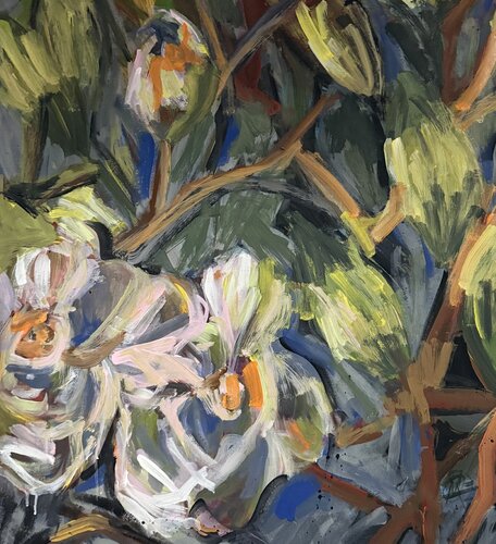 The Proximity of Absence by Mariam Qureshi, Painting for Sale on Select