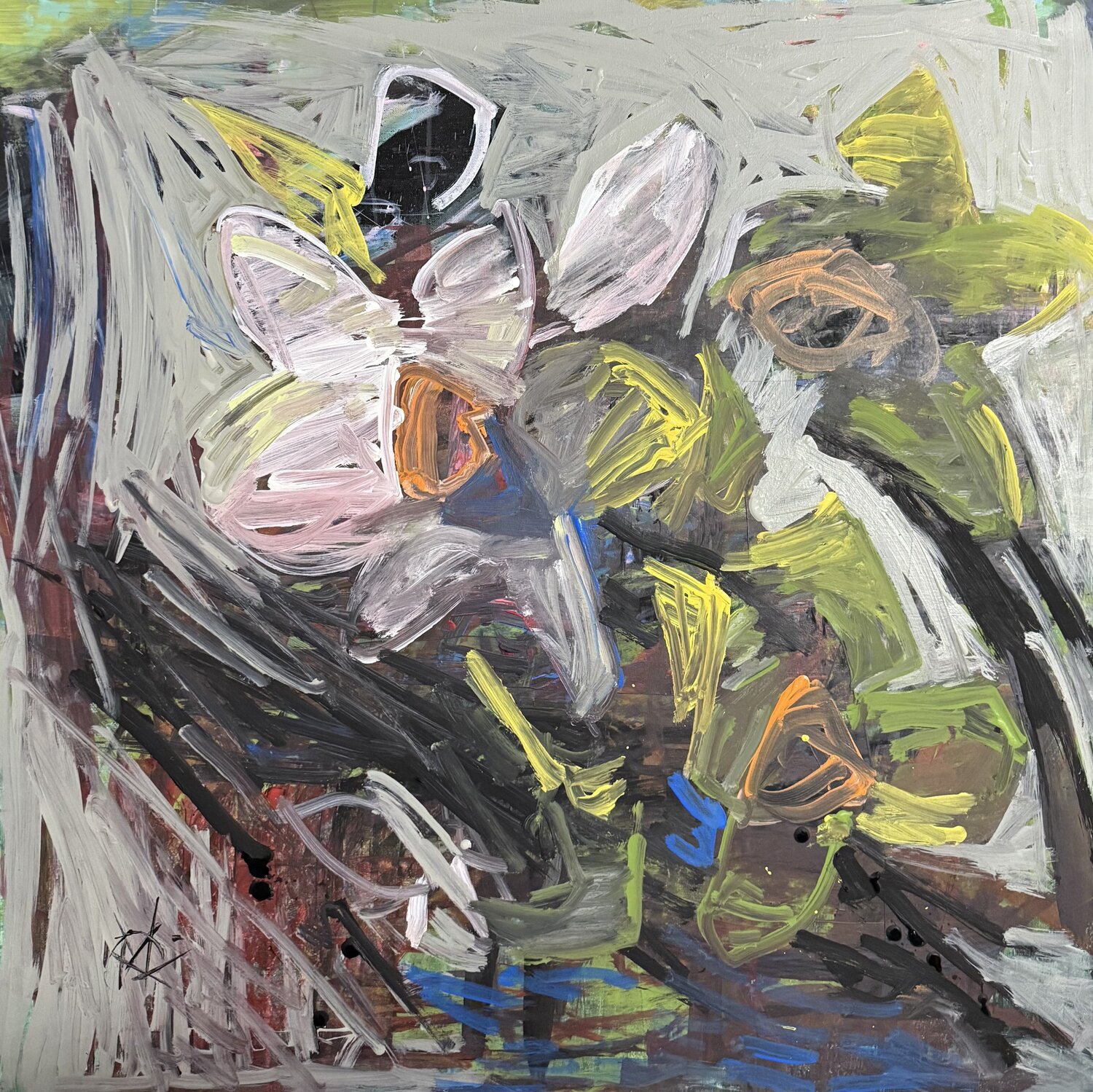 Unbroken Rhythm Mariam Qureshi Original painting for sale