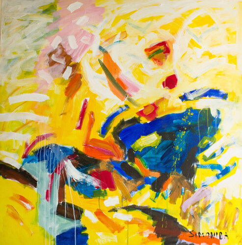 Noon in July by Simonida Djordjevic, Painting for Sale on Select