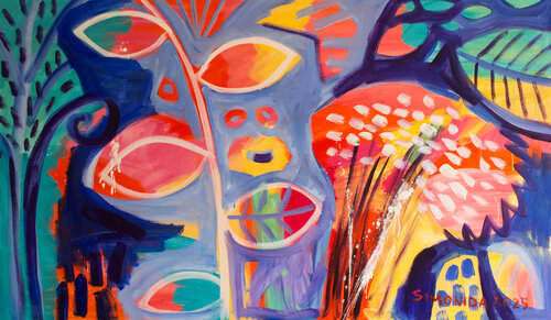 Summer Rhapsody by Simonida Djordjevic, Painting for Sale on Select