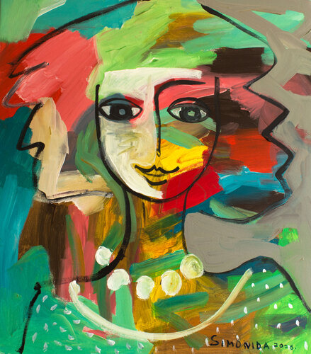 Maybe in Spring by Simonida Djordjevic, Painting for Sale on Select
