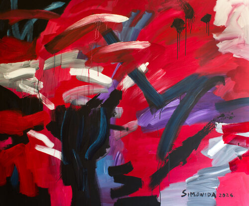 Tango Rhythm by Simonida Djordjevic, Painting for Sale on Select