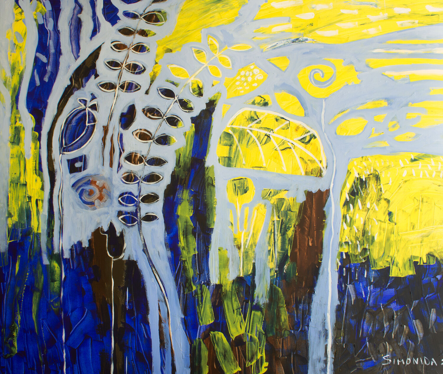In Some Better World Simonida Djordjevic Original painting for sale