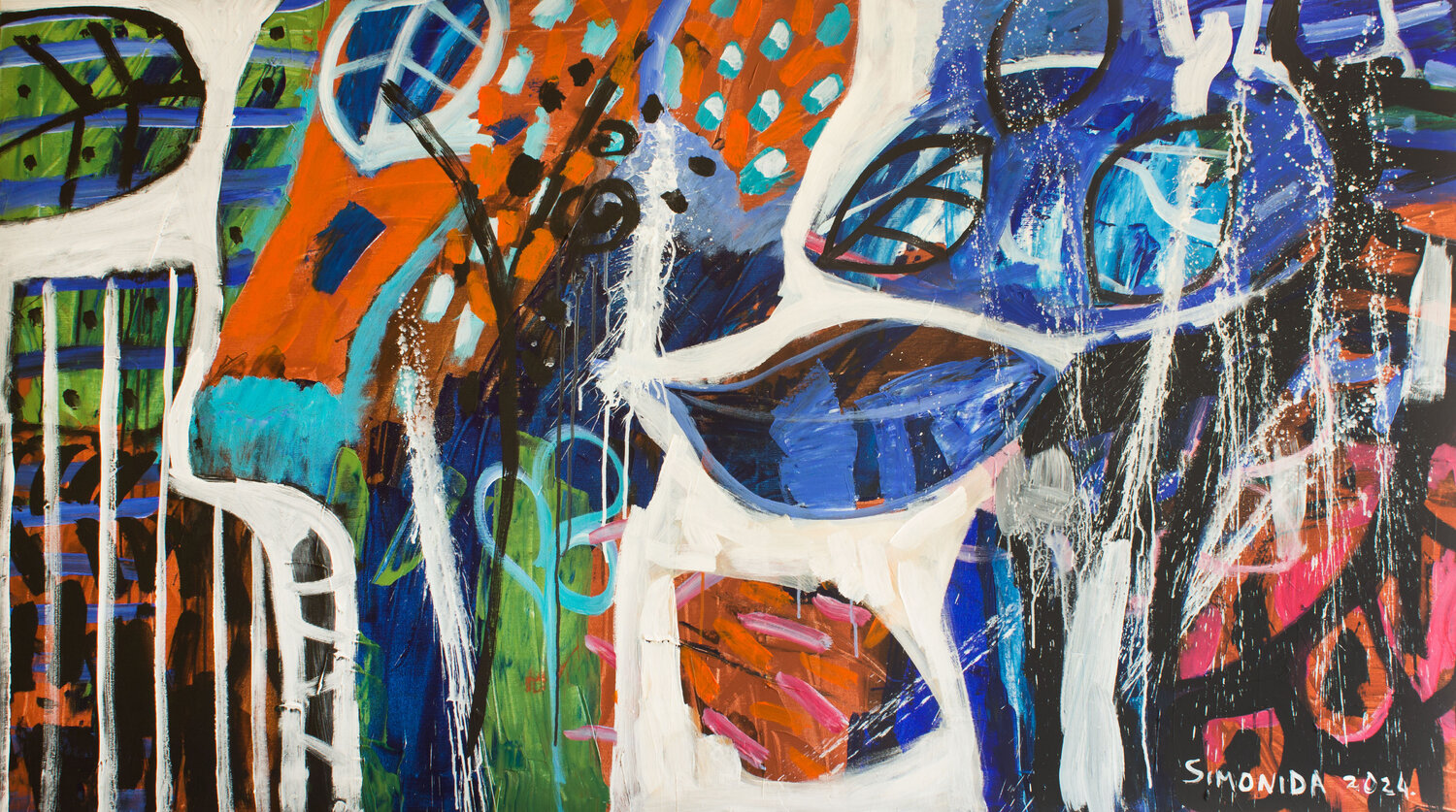 Breaking the Barrier Simonida Djordjevic Original painting for sale