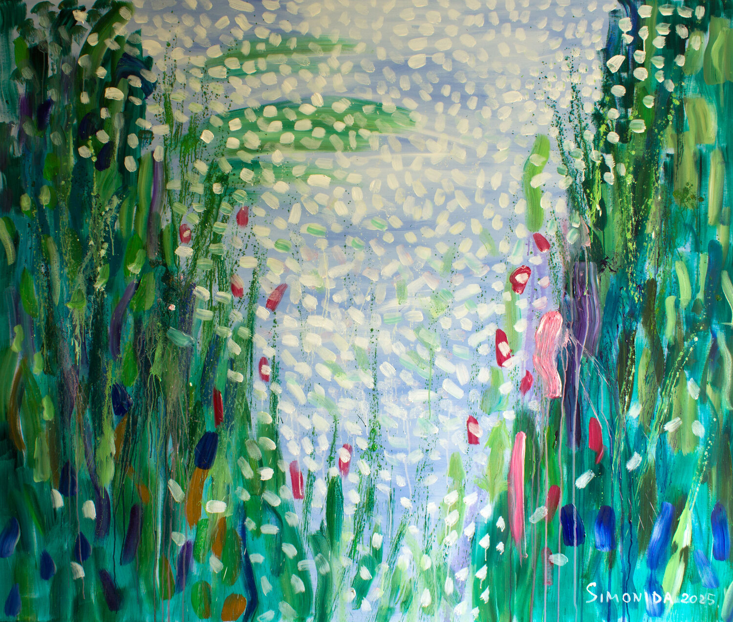 Spring Day 3 Simonida Djordjevic Original painting for sale