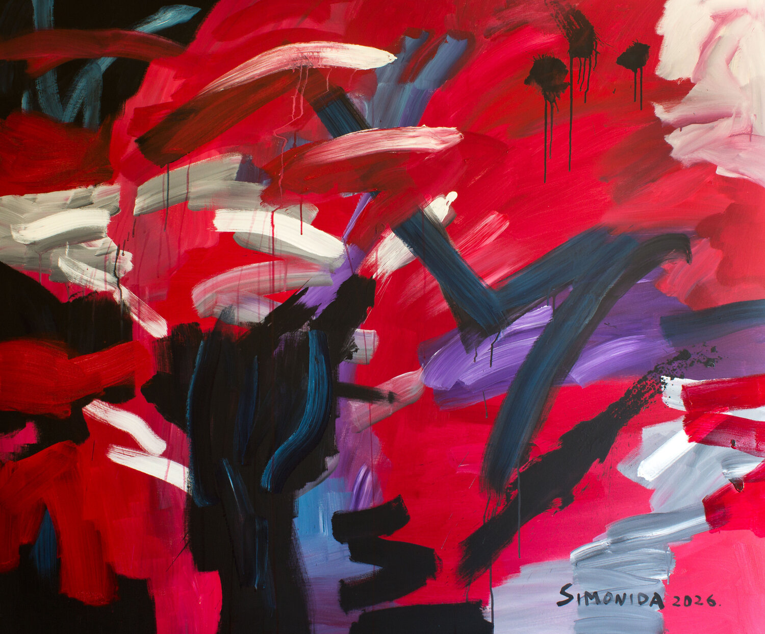 Tango Rhythm Simonida Djordjevic Original painting for sale