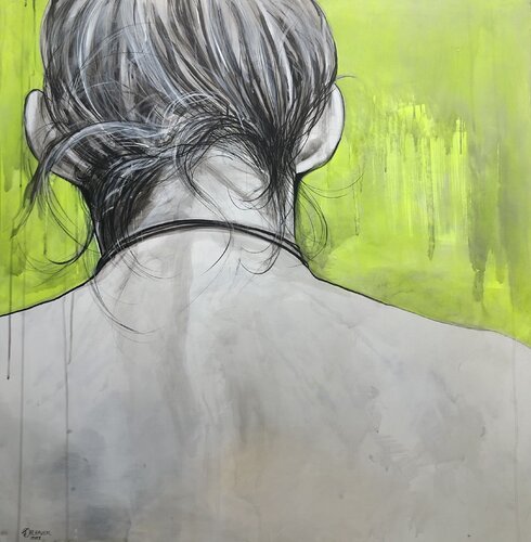 Will you ever turn around? by titia ohlhaver, Painting for Sale on Select