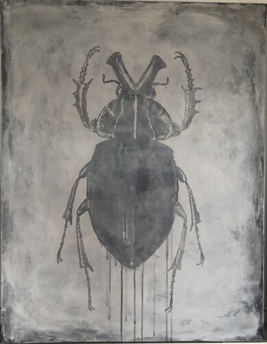 Skrarabeus by titia ohlhaver, Painting for Sale on Select