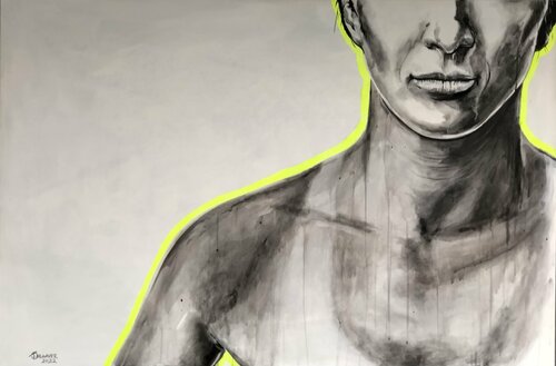 Shoulder! by titia ohlhaver, Painting for Sale on Select
