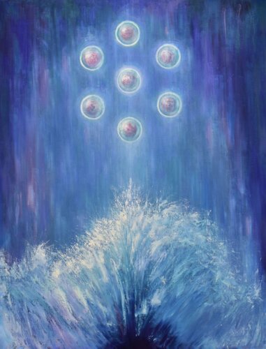 Genesis Day 2 by Daisuke Ujuan, Painting for Sale on Select