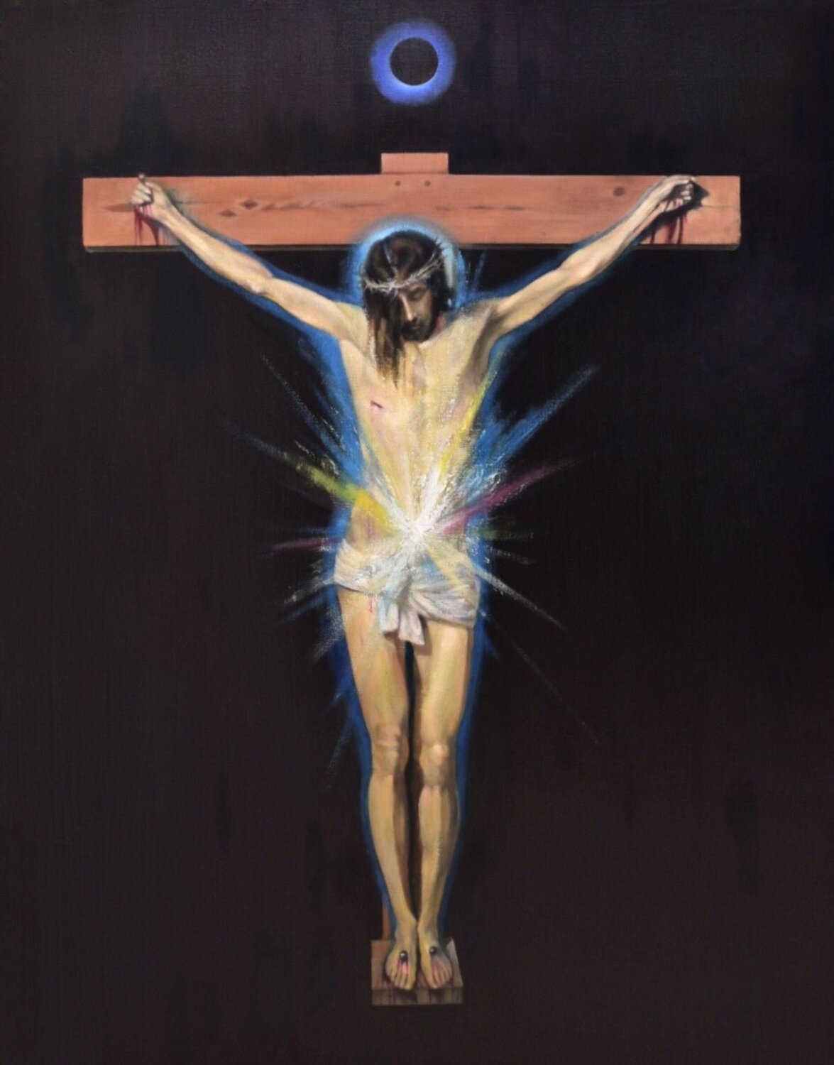 Memories No.9 The Resurrection Light Daisuke Ujuan Original painting for sale